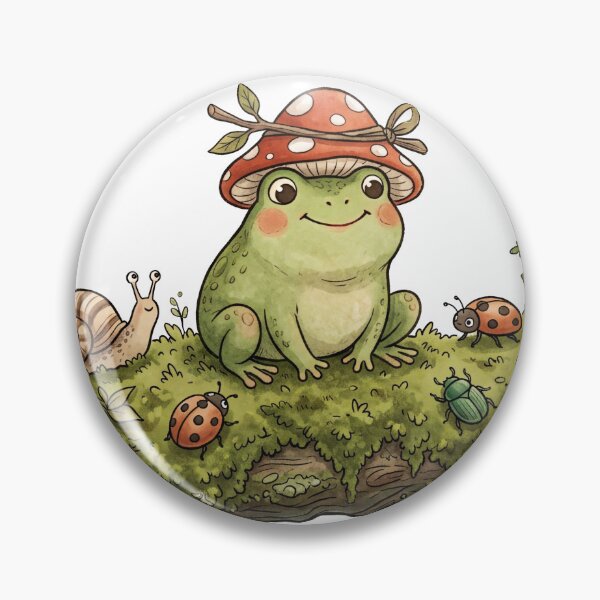 Item preview, Frog on branch designed and sold by Chrono Design Workx.