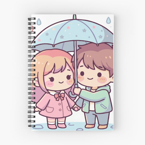 Item preview, Cute Couple Under Umbrella Romantic  designed and sold by sumeetkaliya.