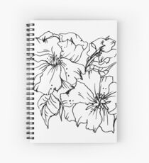 Fine Liner Flowers Spiral Notebook