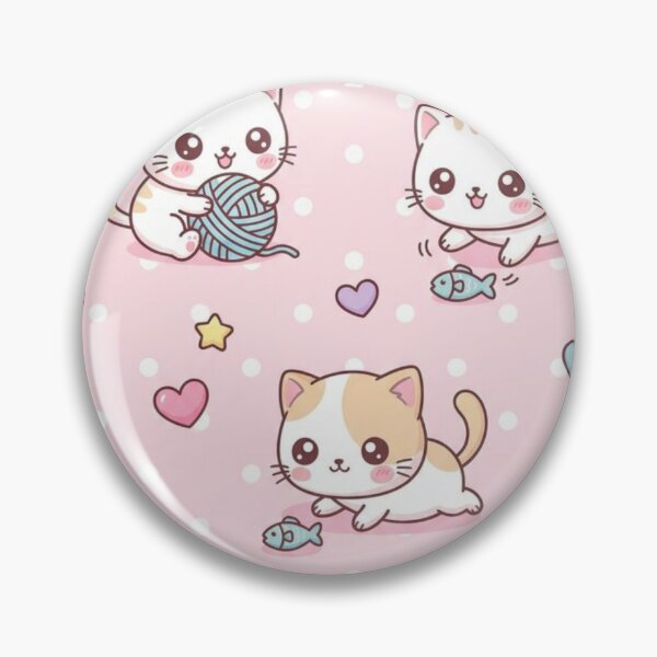 Item preview, Soft Pink Cats designed and sold by KayeSystems.