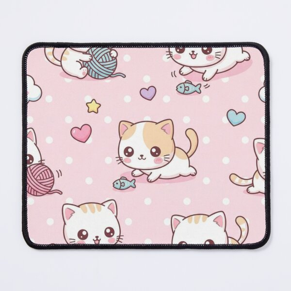 Item preview, Soft Pink Cats designed and sold by KayeSystems.