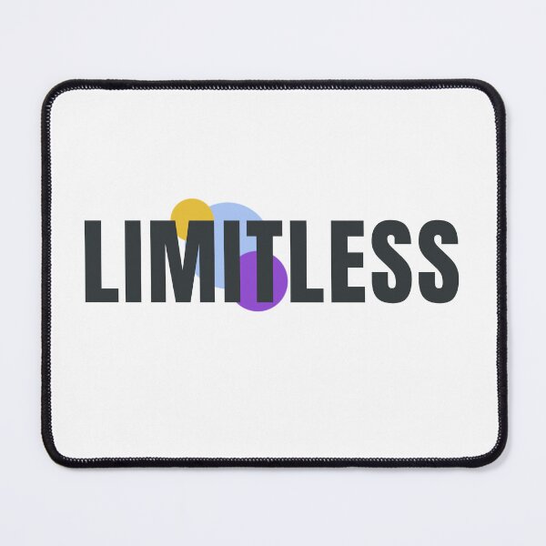 Item preview, LIMITLESS | Bold Modern Typography Graphic Design designed and sold by HeartAndArtShop.