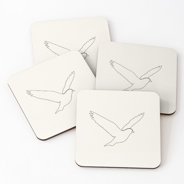 Item preview, Minimalist Bird One Line Art Drawing designed and sold by Denim Art Studio.