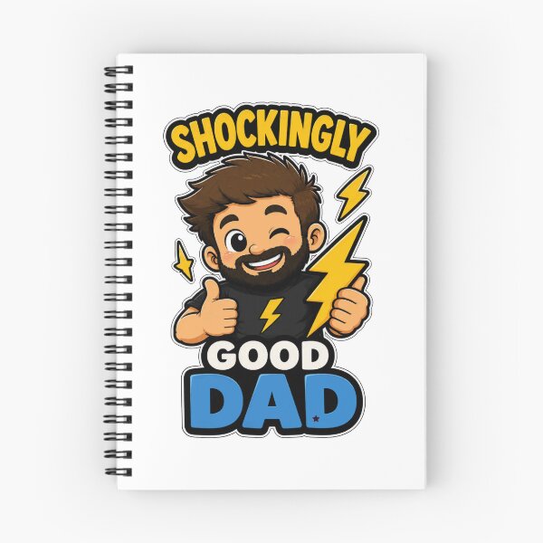 Item preview, Shockingly Good Dad Electrician Shirt Funny Father's Day Electrical Worker Gift designed and sold by PINK FREE.