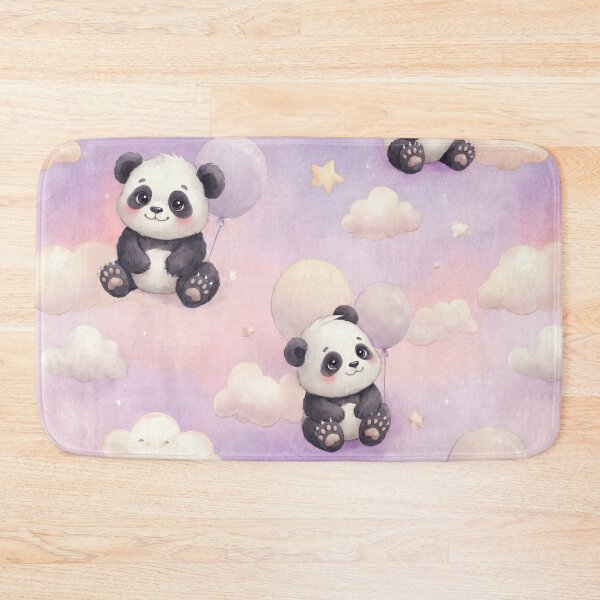 Item preview, Pastel Panda Nursery Pattern designed and sold by MegaNovaArt.