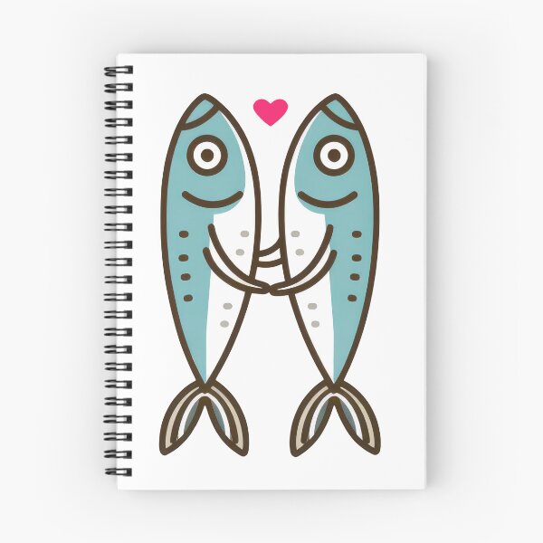 Item preview, Cute anchovies holding hands designed and sold by Baart72.