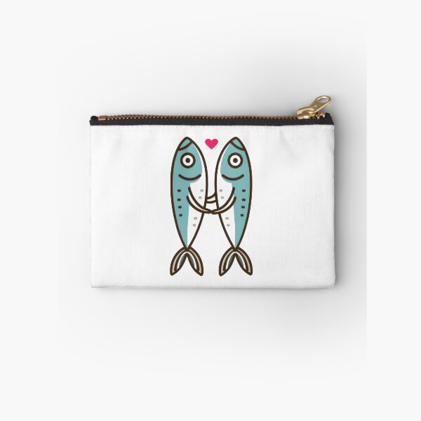 Item preview, Cute anchovies holding hands designed and sold by Baart72.