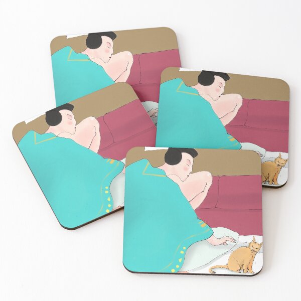 Item preview, Geisha and cat designed and sold by Le poulpe rêveur.