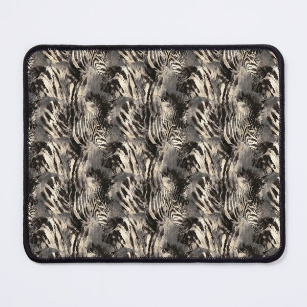 Item preview, Organic Grey And Black Watercolor Zebra Print designed and sold by igraphixart.
