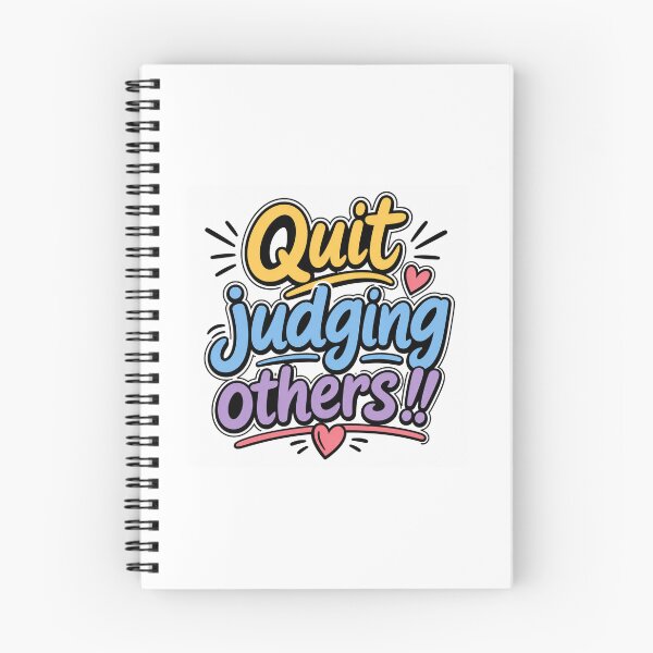 Item preview, Quit Judging Others – Be Kind & Show Compassion Inspirational Typography designed and sold by Fabrifrank.