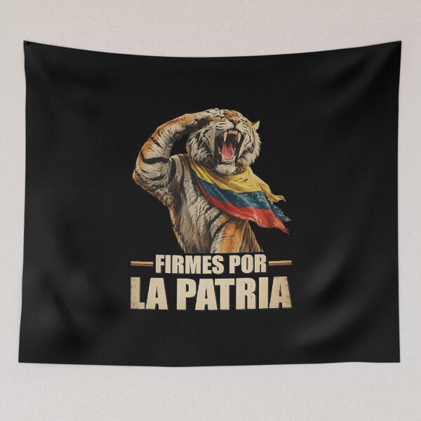 Item preview, Abelardo Presidente 2026 Colombian Flag Firme por la Patria designed and sold by thomas-frame.