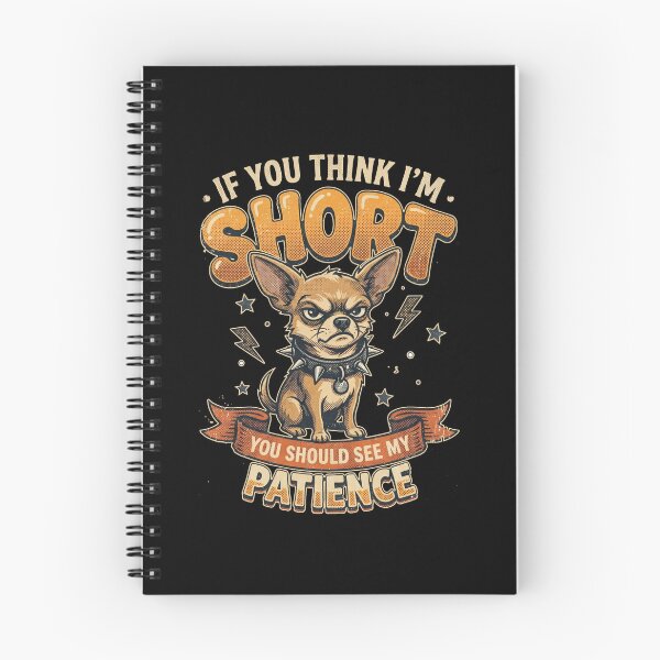 Item preview, Short Tempered Chihuahua Funny Retro Dog Lover designed and sold by AdyKurniawan.
