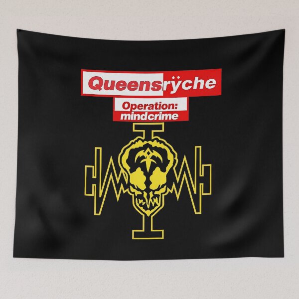 Item preview, Queensryches Operation Mindcrimes Skull  designed and sold by MinimalistMuses.