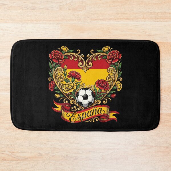 Item preview, Spain Heart Flag Roses — Soccer World Cup 2026 designed and sold by David Mateo ArtWorks.