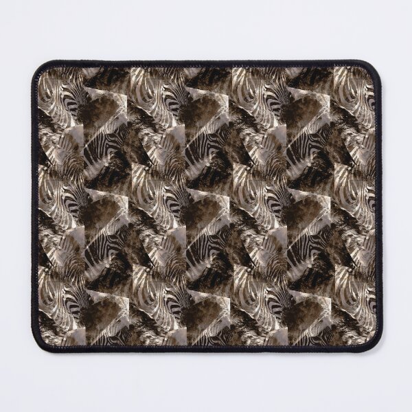 Item preview, Grunge Brown And Beige Zebra Print Pattern designed and sold by igraphixart.