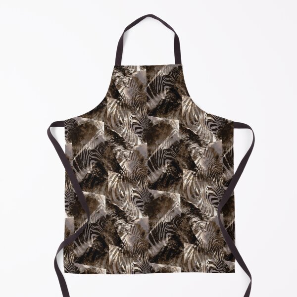 Item preview, Grunge Brown And Beige Zebra Print Pattern designed and sold by igraphixart.