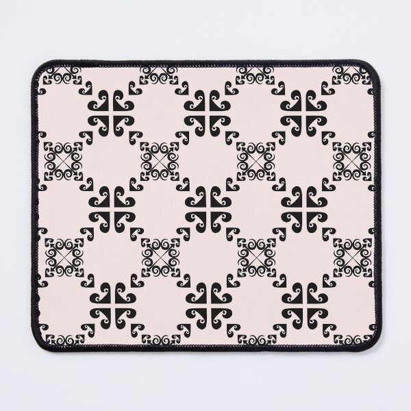 Item preview, Minimalist Ancient Geometric Symbol Soft Pink &Black designed and sold by SahmatArt.