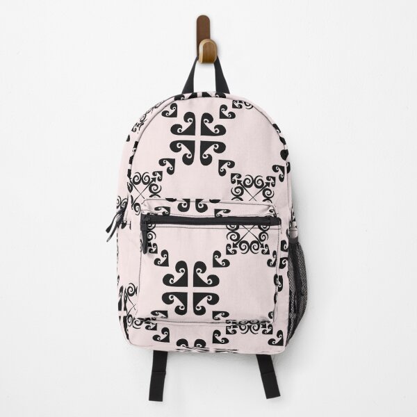 Item preview, Minimalist Ancient Geometric Symbol Soft Pink &Black designed and sold by SahmatArt.