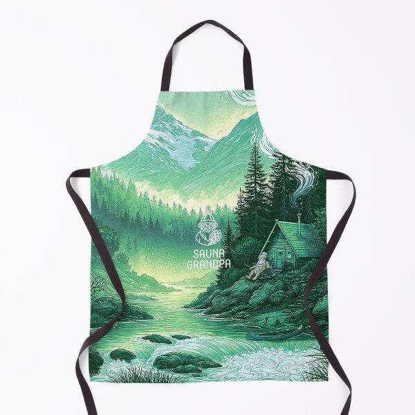 Item preview, Sauna Grandpa - Nature-003 designed and sold by WABISABIMOMENTS.
