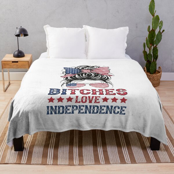 Item preview, Bitches Love Independence Funny Women 4th of July designed and sold by thomas-frame.