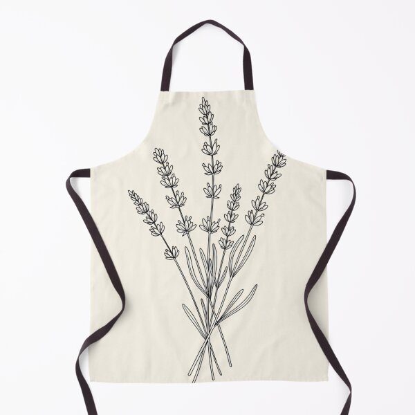 Item preview, Lavender Bouquet Line Art Botanical Decor designed and sold by TheDenimArt.
