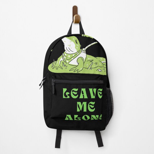Item preview, Leave Me Alone Funny Chaotic Grumpy Lizard designed and sold by SoftAuraStudi0.
