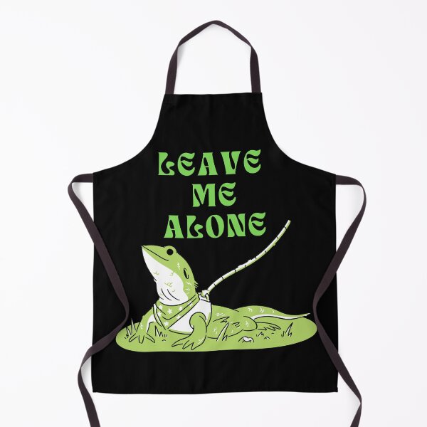 Item preview, Leave Me Alone Funny Chaotic Grumpy Lizard designed and sold by SoftAuraStudi0.