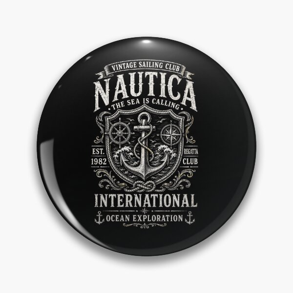 Item preview, Vintage Sailing Club Nautica The Sea Is Caling International designed and sold by zoes-ink.