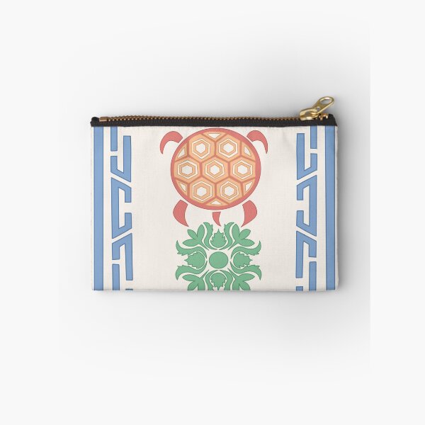 Item preview, Korean Turtle Folk Art Print — Pastel Colorway designed and sold by DaHaeStudio.
