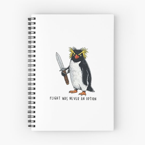 Item preview, Flight was Never an Option Rockhopper Penguin Knife Meme designed and sold by thomas-frame.