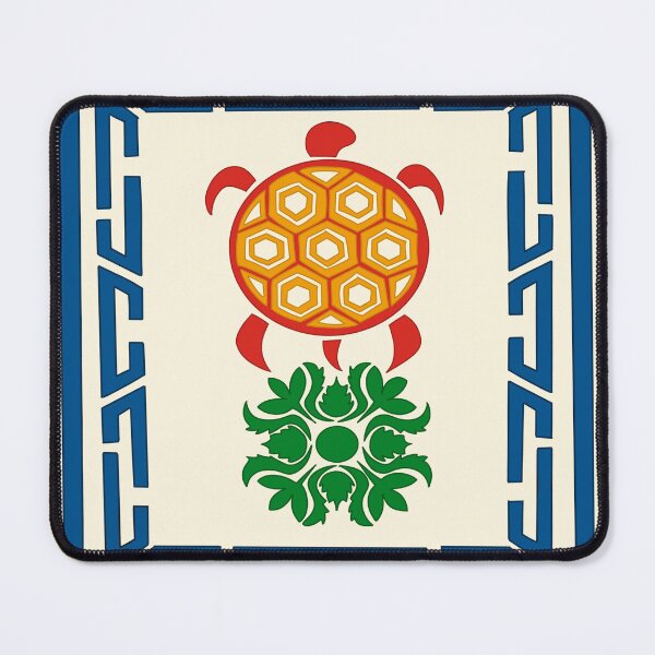 Item preview, Korean Turtle Folk Art Print — Traditional Colorway designed and sold by DaHaeStudio.