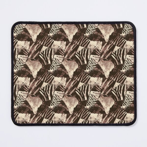 Item preview, Abstract Geometric Zebra Print Collage Pattern designed and sold by igraphixart.