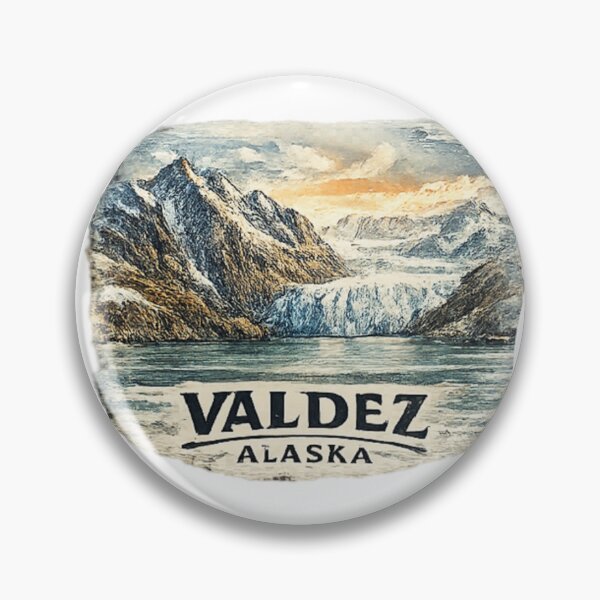 Item preview, Valdez Alaska and natural environment designed and sold by DamioPolArt.