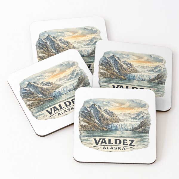Item preview, Valdez Alaska and natural environment designed and sold by DamioPolArt.