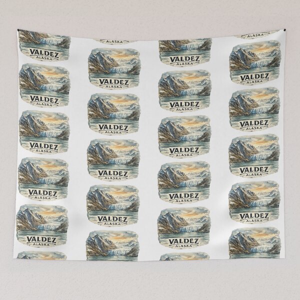 Item preview, Valdez Alaska and natural environment designed and sold by DamioPolArt.