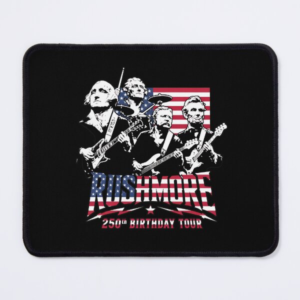 Item preview, Funny Mount Rushmore 250th Birthday Tour Rockstar Graphic designed and sold by thomas-frame.