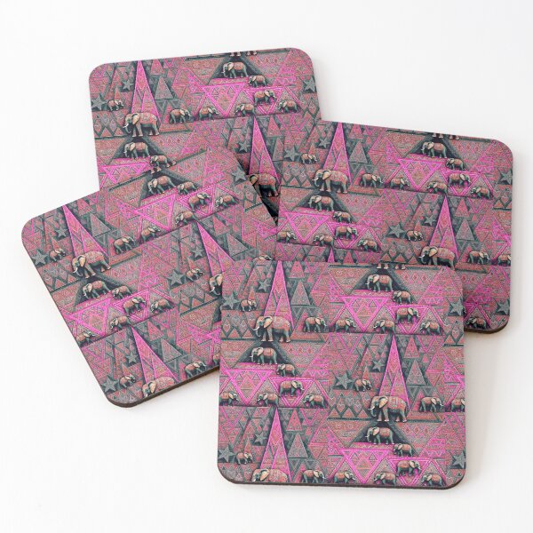 Item preview, Ornamental Ethnic Elephant Motif designed and sold by AmDecor.