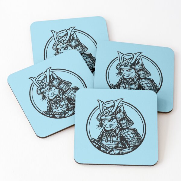 Item preview, Samurai Cat – The Purrfect Warrior designed and sold by CARPIO Creations.