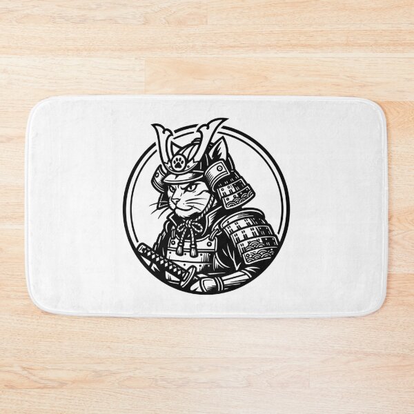 Item preview, Samurai Cat – The Purrfect Warrior designed and sold by CARPIO Creations.