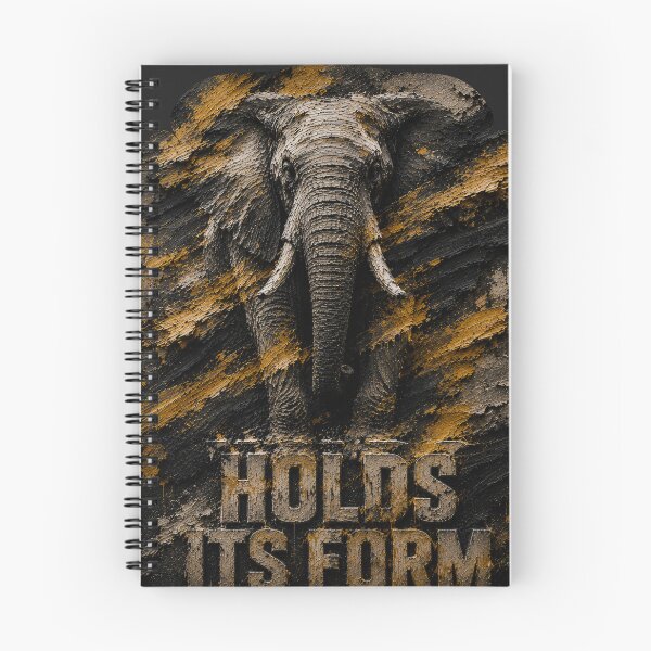 Item preview, Founder Endurance Elephant Chiseled Plaster Wall Art designed and sold by SavannaStrikes.