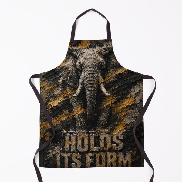 Item preview, Founder Endurance Elephant Chiseled Plaster Wall Art designed and sold by SavannaStrikes.