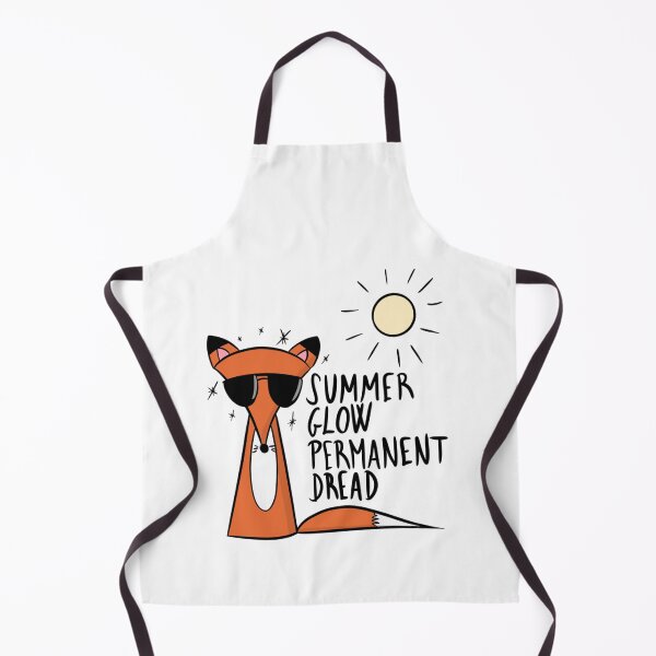 Item preview, Summer Glow Permanent Dread Funny Fox designed and sold by DesignFreakArt.