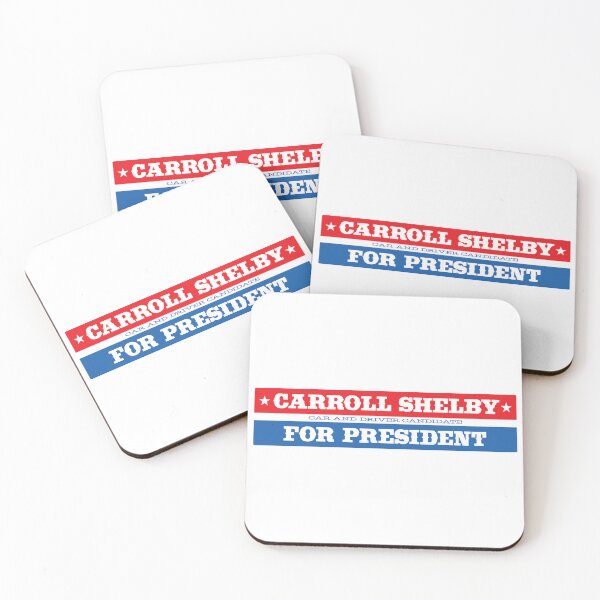 Item preview, Carroll Shelby for President designed and sold by retropetrol.