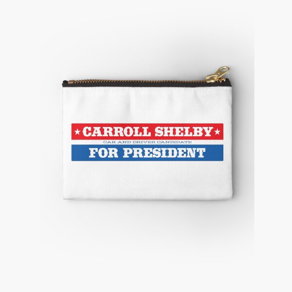 Item preview, Carroll Shelby for President designed and sold by retropetrol.