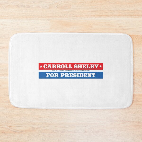Item preview, Carroll Shelby for President designed and sold by retropetrol.