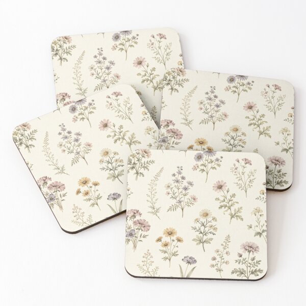 Item preview, Pastel Meadow Floral Pattern designed and sold by RandomWalker.