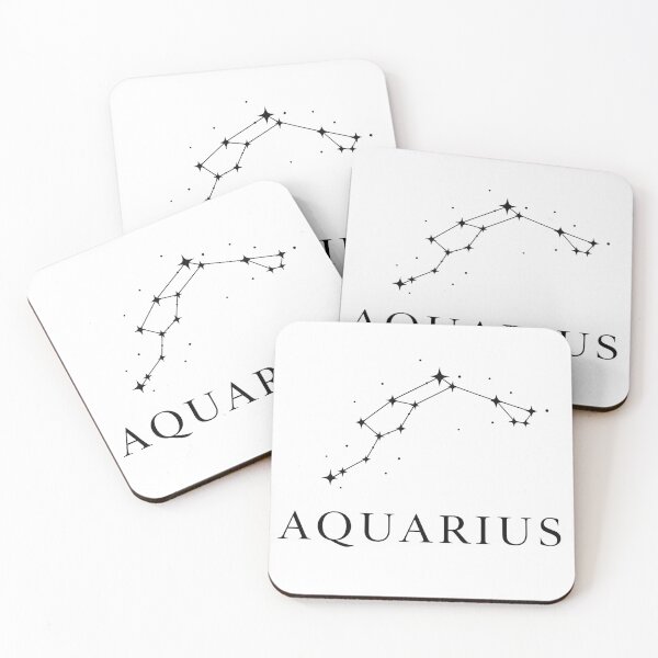 Item preview, Aquarius constellation designed and sold by Side Quest Co..