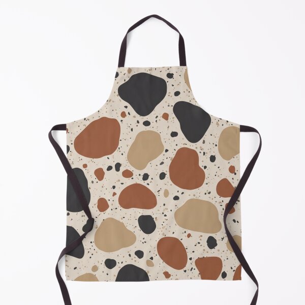Item preview, Earthy Modern Terrazzo Abstract Stone Pattern designed and sold by TheDenimArt.