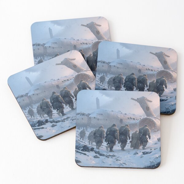 Item preview, Icy crash: Survivors in an Arctic dystopia designed and sold by VoidVeilStudio.