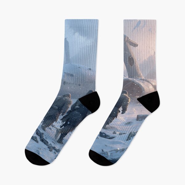 Item preview, Icy crash: Survivors in an Arctic dystopia designed and sold by VoidVeilStudio.